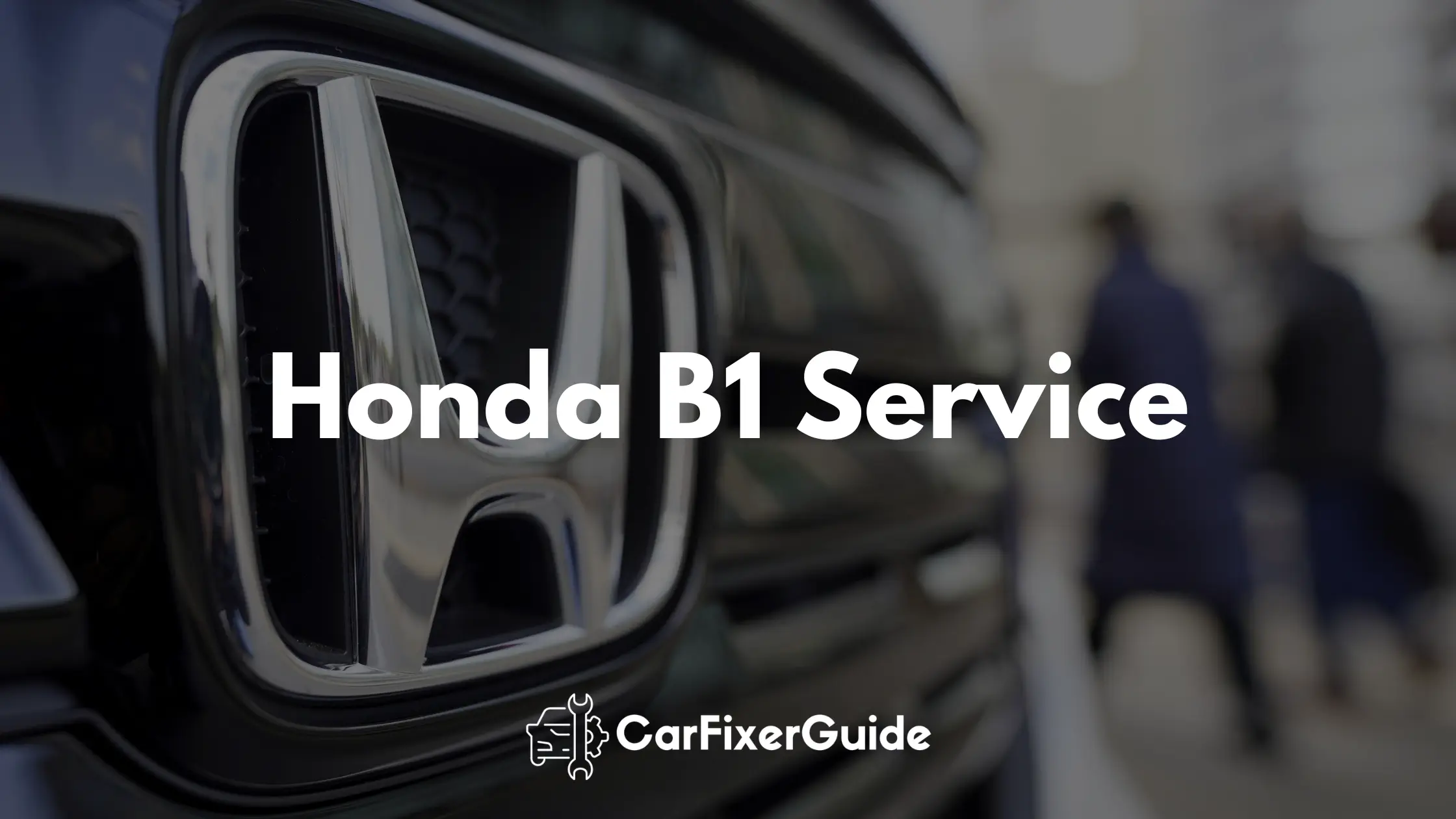 Honda B1 Service