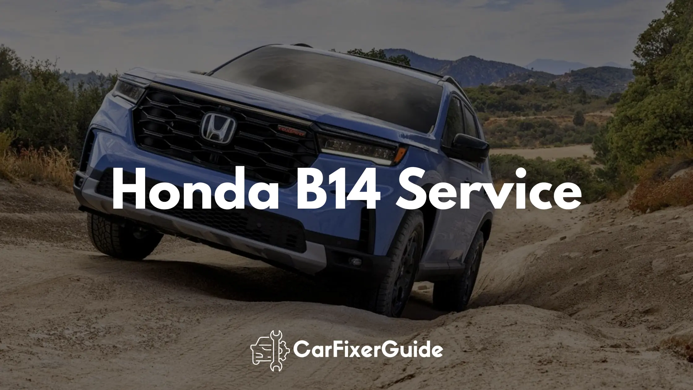 Honda B14 Service