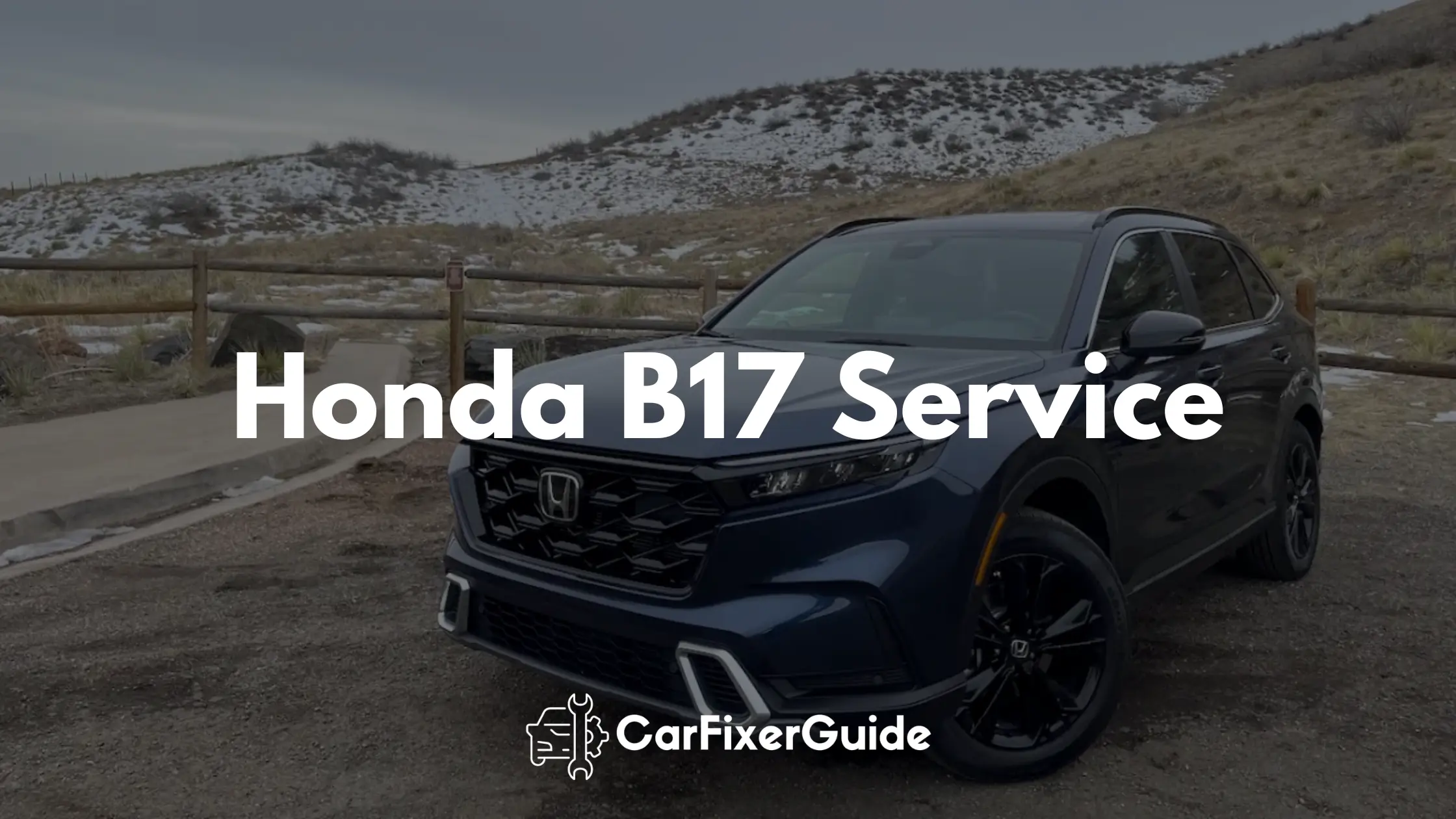 Honda B17 Service