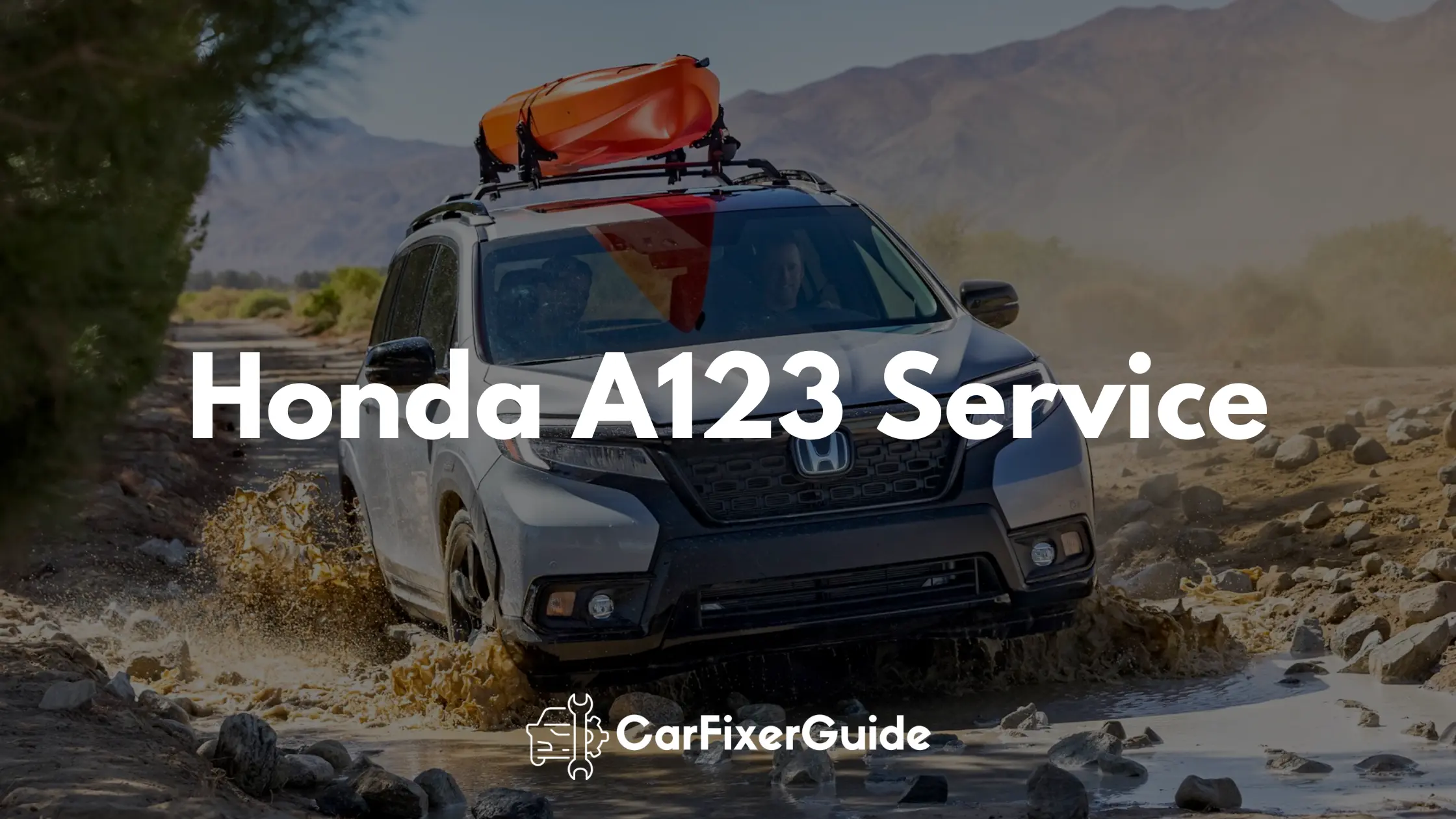 Honda A123 Service