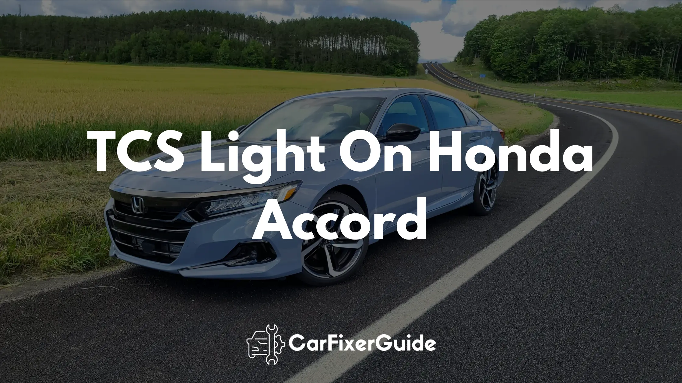 TCS Light On Honda Accord
